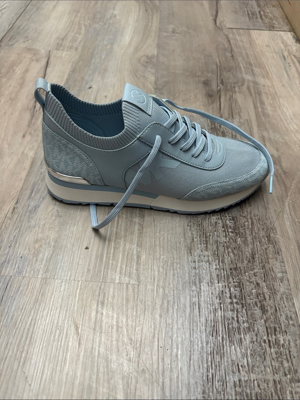Michael Kors Light blue Women's Athletic Sneakers